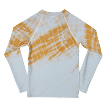 Load image into Gallery viewer, Orange Streak Kids Rash Guard
