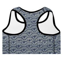 Load image into Gallery viewer, Indigo Wave Sports Bra