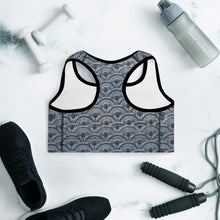 Load image into Gallery viewer, Indigo Wave Sports Bra