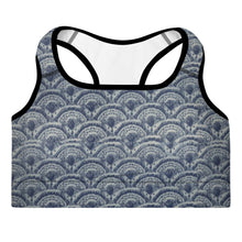 Load image into Gallery viewer, Indigo Wave Sports Bra