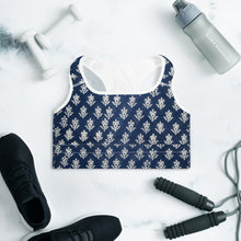Load image into Gallery viewer, Petite Flower Sports Bra