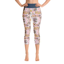 Load image into Gallery viewer, India Flower Yoga Capri Leggings