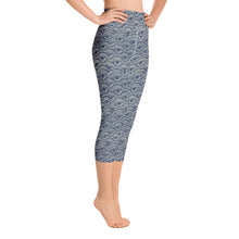 Load image into Gallery viewer, Indigo Yoga Capri Leggings