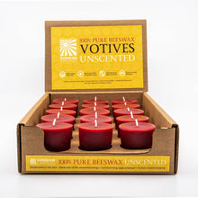 Load image into Gallery viewer, Beeswax Votives - Red or Natural: Natural
