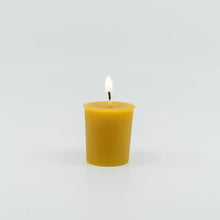 Load image into Gallery viewer, Beeswax Votives - Red or Natural: Natural
