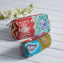 Load image into Gallery viewer, Kantha Toiletries Bag
