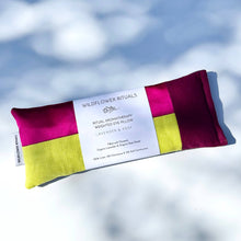 Load image into Gallery viewer, Aromatherapy Weighted Eye Pillow - Rose &amp; Lavender
