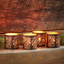 Load image into Gallery viewer, River Birch Tea Light Lanterns - Set of 4
