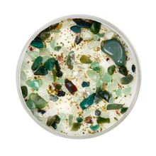 Load image into Gallery viewer, Heart Chakra Candle - Soy Candle - Herb &amp; Crystal Candles
