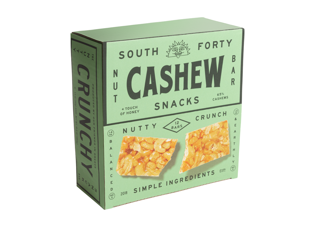 Cashew - Crunchy Nut Bar 12-Pack (Wholesale)