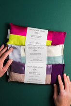 Load image into Gallery viewer, Aromatherapy Weighted Eye Pillow- Eucalyptus &amp; Lavender
