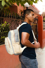 Load image into Gallery viewer, Handwoven Hemp Backpack
