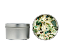 Load image into Gallery viewer, Heart Chakra Candle - Soy Candle - Herb &amp; Crystal Candles
