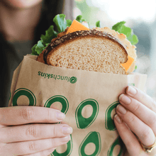 Load image into Gallery viewer, Compostable Sandwich Bags Avocado 50 Count
