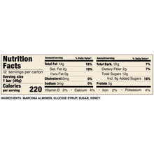 Load image into Gallery viewer, Marcona Almond - Crunchy Nut Bar 12-Pack (Wholesale)
