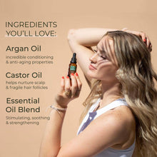 Load image into Gallery viewer, Hair Therapy Strengthen &amp; Grow Hair Serum 1oz

