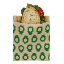 Load image into Gallery viewer, Compostable Sandwich Bags Avocado 50 Count
