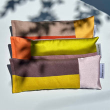 Load image into Gallery viewer, Aromatherapy Weighted Eye Pillow- Eucalyptus &amp; Lavender

