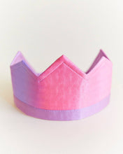Load image into Gallery viewer, Reversible 100% Silk Crowns for Dress Up &amp; Pretend Play: 1 / Rainbow Rose

