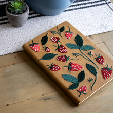 Load image into Gallery viewer, Elana&#39;s Berries Embroidered Journal Notebook
