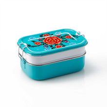 Load image into Gallery viewer, Bright Floral Bento Box Set
