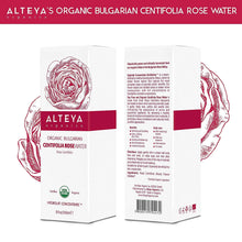 Load image into Gallery viewer, Organic Bulgarian Centifolia Rose Water 240ml - Amber Glass
