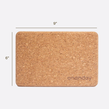 Load image into Gallery viewer, Cork Yoga Block
