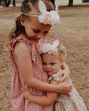 Load image into Gallery viewer, Lovely Baby Girls Easter Day Headband Rabbit Ear Newborn Photo Props Cute Elastic Flower Crown Hairbands Party Hair Accessories
