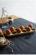 Load image into Gallery viewer, Japanese Wooden Double-Row Egg Storage Box
