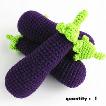 Load image into Gallery viewer, Knitted Wool Play Food, Fruits and Vegetables
