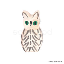 Load image into Gallery viewer, Baby Wooden Toys Handcarft Forest Animals Toys For Kids Nordc Handmade Montessori Educational Toy Figure Cognitions For Children
