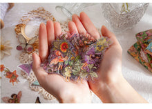 Load image into Gallery viewer, Yoofun 45pcs/box Fairy butterflies Waterproof PET Stickers Vintage Flower Elfin Decorative Label for Scrapbooking Journal DIY
