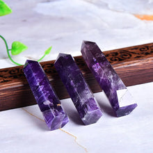 Load image into Gallery viewer, Amethyst Point, Natural, Six-Sided Tower, 50–80mm
