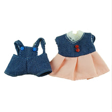 Load image into Gallery viewer, Easter Bunny Forest Animal Family Dolls Clothes Compatible 1:12 Dollhouse Accessories 10CM Clothes Pretend Play Toys Gifts Kids

