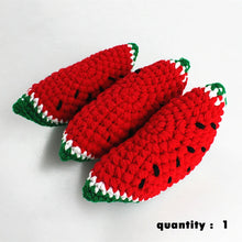 Load image into Gallery viewer, Knitted Wool Play Food, Fruits and Vegetables
