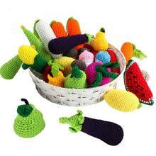 Load image into Gallery viewer, Knitted Wool Play Food, Fruits and Vegetables
