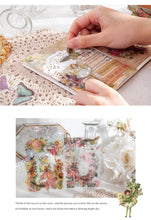 Load image into Gallery viewer, Yoofun 45pcs/box Fairy butterflies Waterproof PET Stickers Vintage Flower Elfin Decorative Label for Scrapbooking Journal DIY
