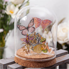 Load image into Gallery viewer, Yoofun 45pcs/box Fairy butterflies Waterproof PET Stickers Vintage Flower Elfin Decorative Label for Scrapbooking Journal DIY
