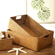Load image into Gallery viewer, Woven seagrass basket
