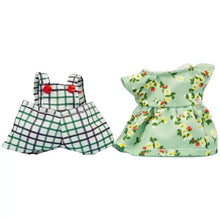 Load image into Gallery viewer, Easter Bunny Forest Animal Family Dolls Clothes Compatible 1:12 Dollhouse Accessories 10CM Clothes Pretend Play Toys Gifts Kids
