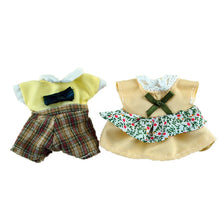 Load image into Gallery viewer, Easter Bunny Forest Animal Family Dolls Clothes Compatible 1:12 Dollhouse Accessories 10CM Clothes Pretend Play Toys Gifts Kids
