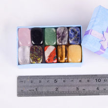 Load image into Gallery viewer, Tumbled Stones, Set of 10, Natural, 15–20mm
