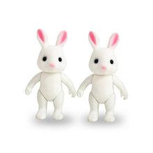 Load image into Gallery viewer, Easter Bunny Forest Animal Family Dolls Clothes Compatible 1:12 Dollhouse Accessories 10CM Clothes Pretend Play Toys Gifts Kids
