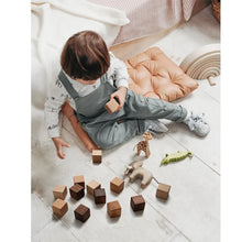 Load image into Gallery viewer, Nordic Wooden Cube Blocks - Montessori Stacking Toy
