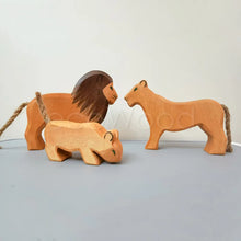 Load image into Gallery viewer, Baby Wooden Toys Handcarft Forest Animals Toys For Kids Nordc Handmade Montessori Educational Toy Figure Cognitions For Children
