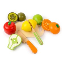 Load image into Gallery viewer, Wooden cutting fruit set
