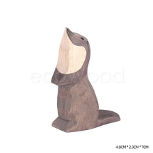 Load image into Gallery viewer, Baby Wooden Toys Handcarft Forest Animals Toys For Kids Nordc Handmade Montessori Educational Toy Figure Cognitions For Children
