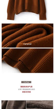 Load image into Gallery viewer, 100% Cashmere Women&#39;s Thick Turtleneck Sweater
