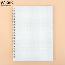 Load image into Gallery viewer, Spiral Notebook - 80 Sheets Lined Journal &amp; Sketchbook
