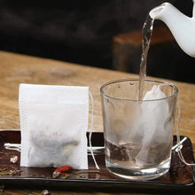 Load image into Gallery viewer, Disposable Drawstring Tea Bags, 50 to 300 Pack
